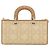 Borsa a mano media Christian Dior Lady D-Joy Beige - vista 2