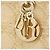 Borsa a mano media Christian Dior Lady D-Joy Beige - vista 7