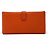 Hermès Cartera larga Hermes Bearn Classic Chevre Orange Naranja - vista 2