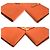 Hermès Cartera larga Hermes Bearn Classic Chevre Orange Naranja - vista 3