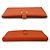 Hermès Cartera larga Hermes Bearn Classic Chevre Orange Naranja - vista 4