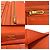Hermès Cartera larga Hermes Bearn Classic Chevre Orange Naranja - vista 7