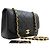 Chanel Vintage Diana Flap Quilted Lambskin Medium Black - view 3