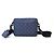 Louis Vuitton Duo Messenger Monogram Shadow Blu Navy in pelle di vitello Blu scuro - vista 2