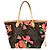 Borsa Tote Louis Vuitton Neverfull MM Marrone Rosa - vista 2