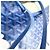 Borsa Tote Goyard Saint Louis GM Blu - vista 8