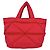 Prada gesteppte Re-Nylon Tote Bag für Damen Rot - Ansicht 2