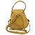 Mochila de couro para mulheres Miu Miu Amarelo - vista 2