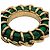 Bottega Veneta Ring aus Malachit-Paste Grün - Ansicht 4