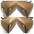Borsa Tote Prada in pelle Saffiano Marrone - vista 3