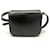 Céline Borsa a tracolla Mini Claude Triomphe in pelle nera Celine Nero - vista 2