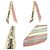 Hermès Foulard di seta Hermes Twilly Grand Turarara Rosa Giallo - vista 3