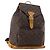Zaino LOUIS VUITTON Monogram Montsouris GM M51135 LV Auth ep15653 Monogramma