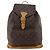 Zaino LOUIS VUITTON Monogram Montsouris GM M51135 LV Auth ep15653 Monogramma - vista 13