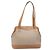 Céline Borsa a tracolla CELINE Macadam Canvas PVC Beige Gold Auth 197804 D'oro - vista 13