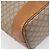 Céline Borsa a tracolla CELINE Macadam Canvas PVC Beige Gold Auth 197804 D'oro - vista 16