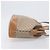 Céline Borsa a tracolla CELINE Macadam Canvas PVC Beige Gold Auth 197804 D'oro - vista 3