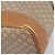 Céline Borsa a tracolla CELINE Macadam Canvas PVC Beige Gold Auth 197804 D'oro - vista 9