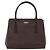 Borsa a mano BURBERRY in pelle marrone argento Auth BA15380A - vista 13