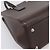 Borsa a mano BURBERRY in pelle marrone argento Auth BA15380A - vista 14