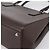 Borsa a mano BURBERRY in pelle marrone argento Auth BA15380A - vista 15
