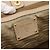Borsa PRADA Vittero Dino Leather 2way Beige Gold Auth 199142V D'oro - vista 21