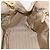 Borsa PRADA Vittero Dino Leather 2way Beige Gold Auth 199142V D'oro - vista 23