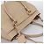 Borsa PRADA Vittero Dino Leather 2way Beige Gold Auth 199142V D'oro - vista 6