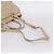 Borsa PRADA Vittero Dino Leather 2way Beige Gold Auth 199142V D'oro - vista 8