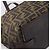 Borsa a mano FENDI Zucca Canvas Nero Marrone Auth 199124 - vista 17