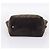Borsa a mano FENDI Zucca Canvas Nero Marrone Auth 199124 - vista 5