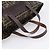Borsa a mano FENDI Zucca Canvas Nero Marrone Auth 199124 - vista 7