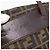 Borsa a mano FENDI Zucca Canvas Nero Marrone Auth 199124 - vista 9