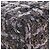 CHANEL Paris New York Line Chain Vanity Bag Tweed Gray Silver CC Auth 196581M Marrone Argento - vista 18