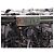 CHANEL Paris New York Line Chain Vanity Bag Tweed Gray Silver CC Auth 196581M Marrone Argento - vista 19