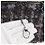 CHANEL Paris New York Line Chain Vanity Bag Tweed Gray Silver CC Auth 196581M Marrone Argento - vista 2