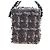 CHANEL Paris New York Line Chain Vanity Bag Tweed Gray Silver CC Auth 196581M Marrone Argento - vista 5