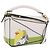 LOEWE Ghibli Spirited Away Ootori Sama Puzzle Bag Mini Pelle 2way Gold Auth 167504SM Bianco D'oro