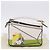 LOEWE Ghibli Spirited Away Ootori Sama Puzzle Bag Mini Pelle 2way Gold Auth 167504SM Bianco D'oro - vista 12