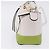 LOEWE Ghibli Spirited Away Ootori Sama Puzzle Bag Mini Pelle 2way Gold Auth 167504SM Bianco D'oro - vista 3