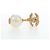 CHANEL COCO Mark Pierce Metal Gold Tone CC Auth 196711M - vista 13