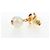 CHANEL COCO Mark Pierce Metal Gold Tone CC Auth 196711M - vista 16