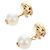 CHANEL COCO Mark Pierce Metal Gold Tone CC Auth 196711M - vista 2