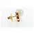 CHANEL COCO Mark Pierce Metal Gold Tone CC Auth 196711M - vista 21