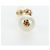 CHANEL COCO Mark Pierce Metal Gold Tone CC Auth 196711M - vista 9