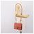 Borsa VALENTINO in pelle 2way Pink Gold Auth ka5900A Rosa D'oro - vista 23