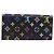 LOUIS VUITTON Monogram Multicolor Multicles 4 Key Case Black M93732 Auth 199235A Nero - vista 2
