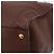 Borsa a mano PRADA in pelle Taurillon 2way Brown Gold Auth am12327V Marrone D'oro - vista 20