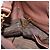 Borsa a mano PRADA in pelle Taurillon 2way Brown Gold Auth am12327V Marrone D'oro - vista 25