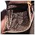 Borsa a mano PRADA in pelle Taurillon 2way Brown Gold Auth am12327V Marrone D'oro - vista 26